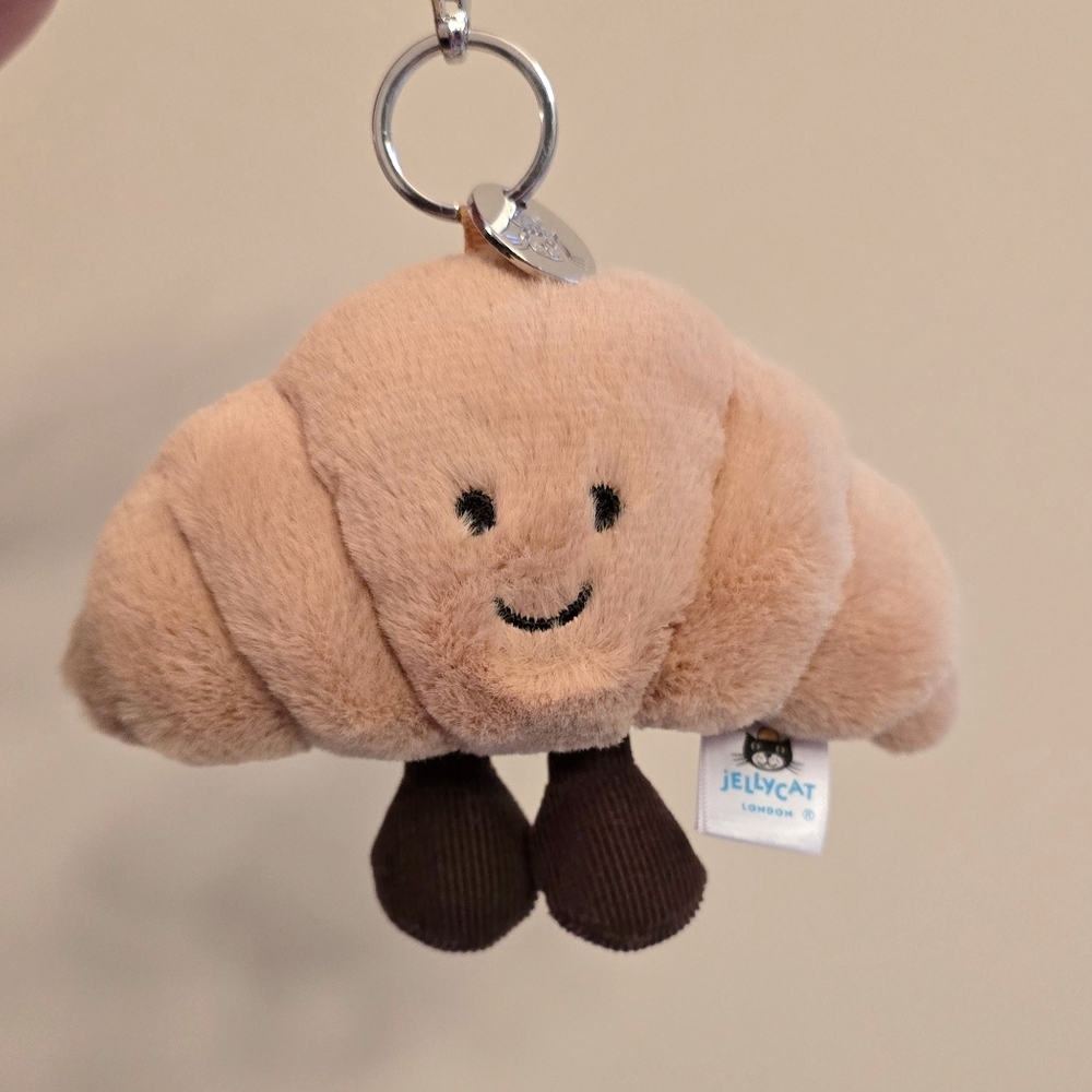 Jellycat Croissant Bag Charm